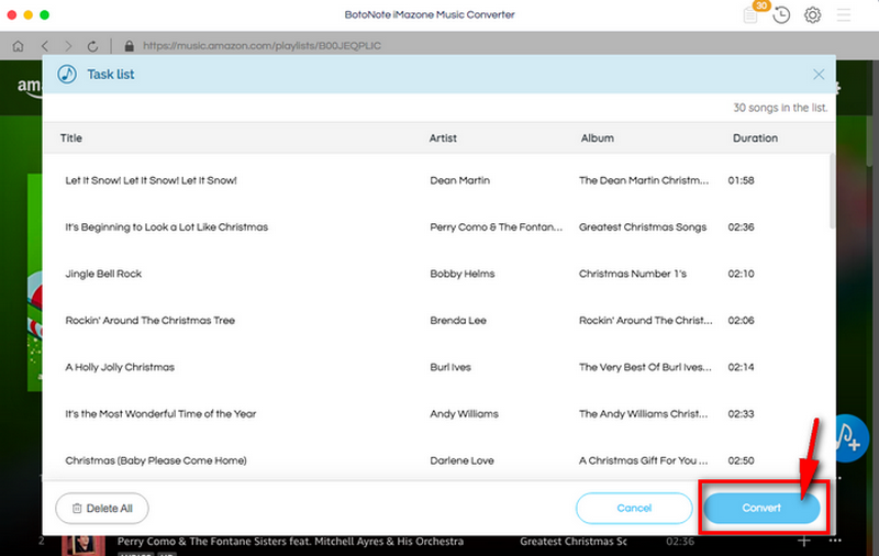 download multiple amazon music playlists