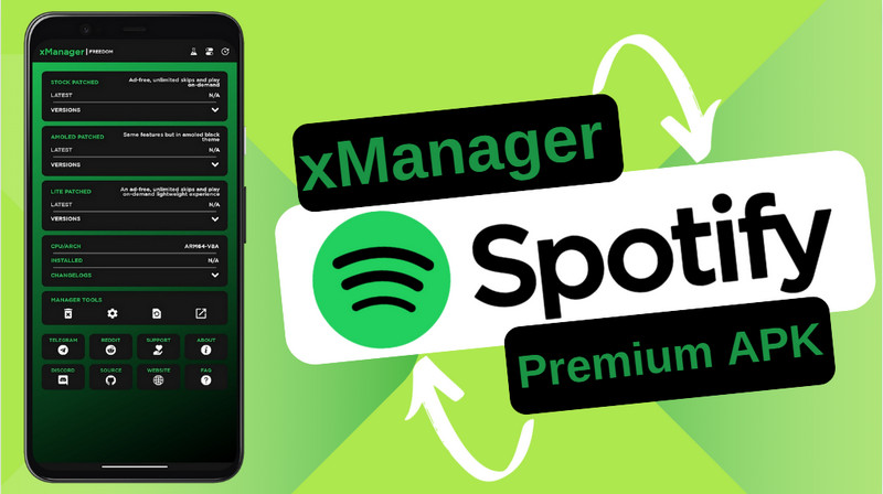 get xmanager spotify apk