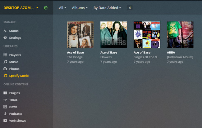 Music in Plex