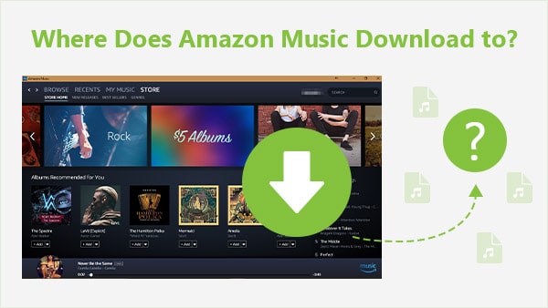 where does amazon music download to