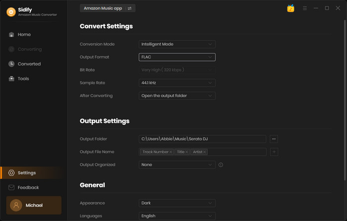 choose flac as the output format