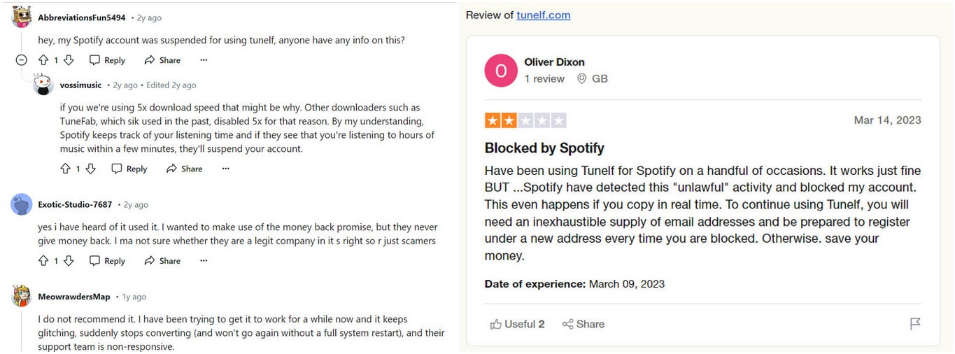 tuneif spotify converter user review