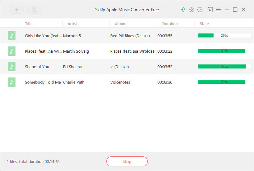 start conversion