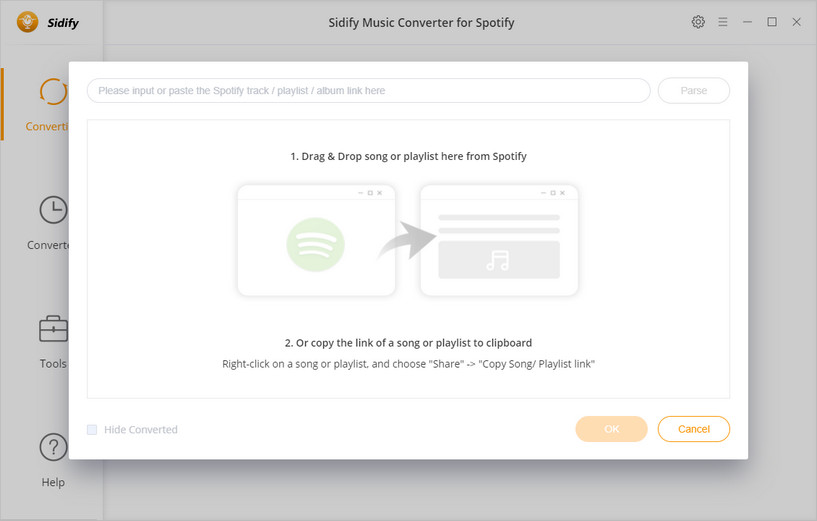 Add Spotify music