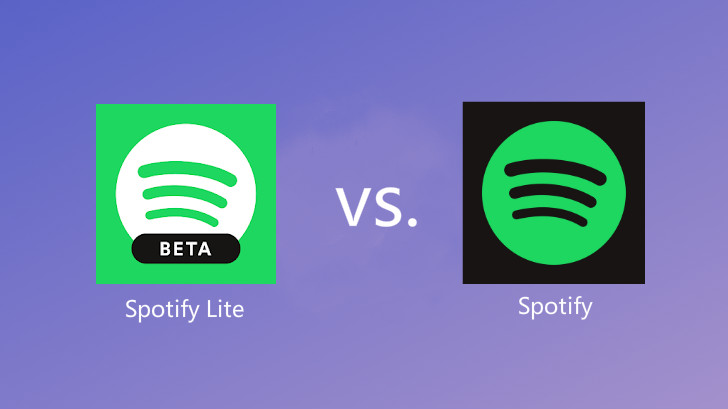 spotify lite vs. spotify